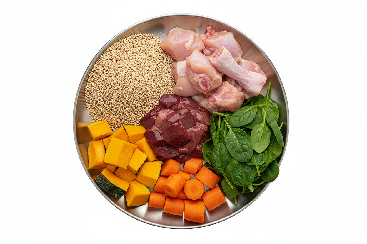 el plato enterizo sin divisiones